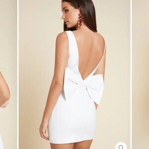 JAUS Chante Mini Dress with Bow